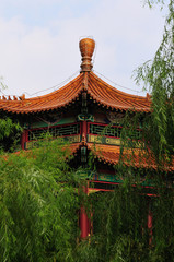 Fototapeta na wymiar Chinese-style architecture