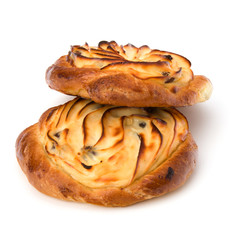 Delicious sweet cream buns