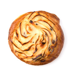 Delicious sweet cream bun