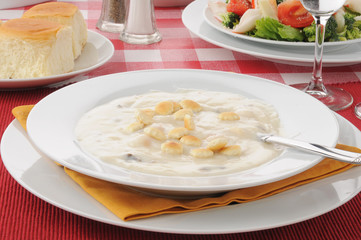 Seafood chowder