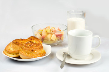 Rich breakfast