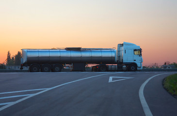 gas-tank truck