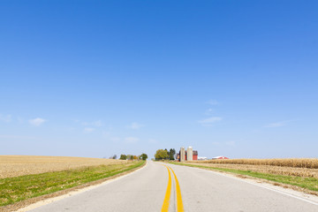 American Country Road (Fall)