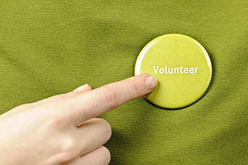 Volunteer button