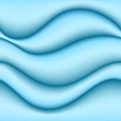 Abstract blue wavy background