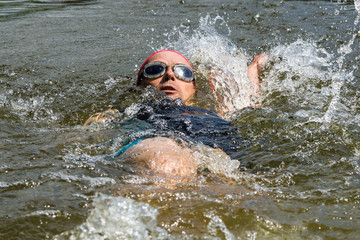 Rückenschwimmer
