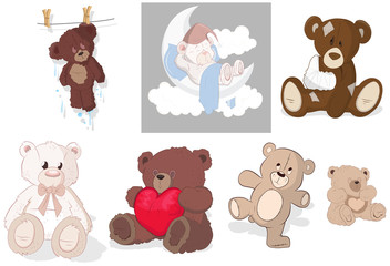 Teddy Bear Vectors