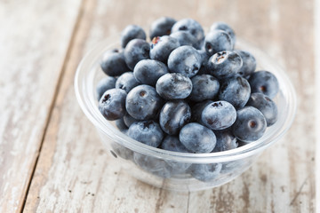 fresh blueberries