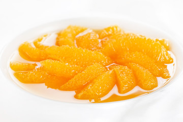 orange dessert