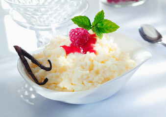 Scrumptious rice dessert