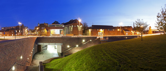 Panoramic Carlisle at Night