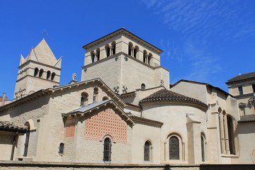 Fototapeta premium Abbaye d'Ainay à Lyon