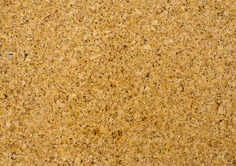 Bulletin board of cork board texture