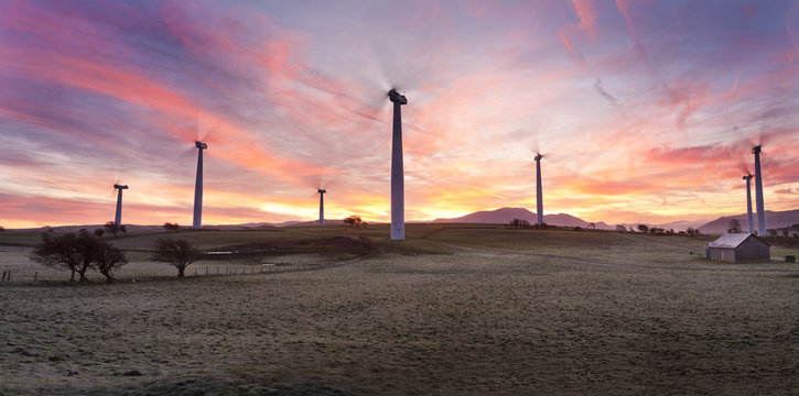 Wind Farm Sunrise