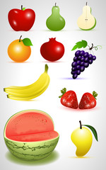 Fruits Vectors