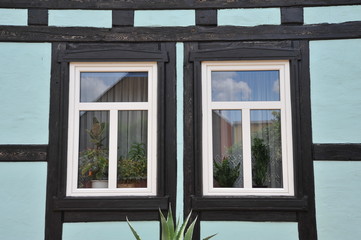 Fenêtres maison colombage 2