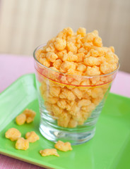 crispy corn snack