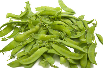 Fresh snow peas