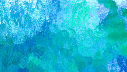 Blurry turquoise background