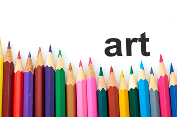 Multicolored pencils