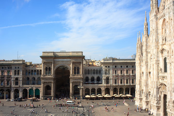 Obraz premium Vittorio Emanuele II gallery in Milan