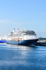 Fototapeta na wymiar Oslo cruise ship