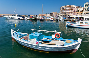 Greek fishing boat.