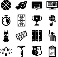 Basketball icons © beguima