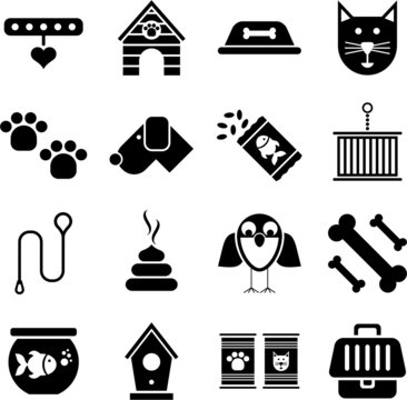 Pets icons
