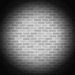 Vintage gray brick wall