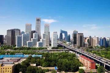 Foto auf Acrylglas Peking Landschaft der modernen Stadt, Peking?