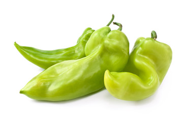 Three green pepper