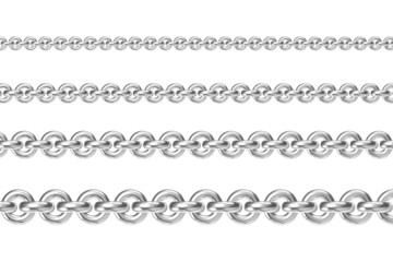 Four chains parallel to each other