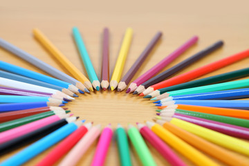 Colored pencils