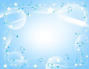 Naklejka premium 音楽