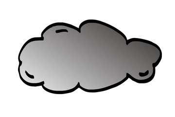 graue Wolke, Illustration