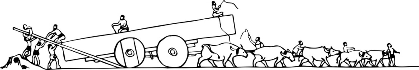 Construction Pyramids of Giza