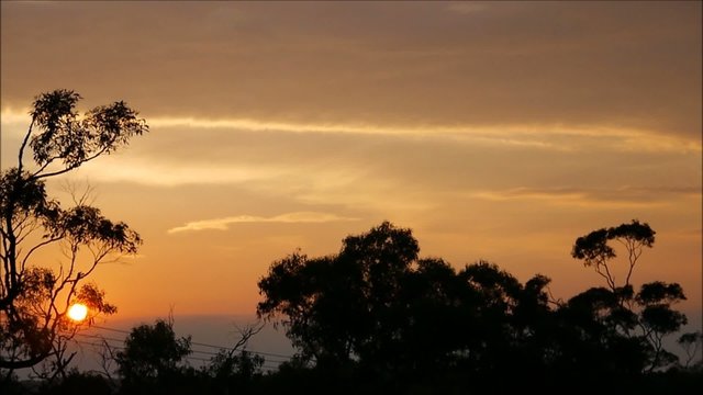 Sonnenaufgang in Australien