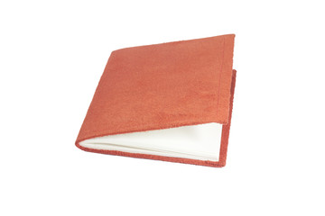 red book isolated on white