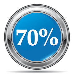 70 PERCENT ICON