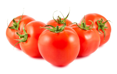 Ripe red tomatoes