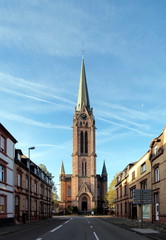 Fototapeta na wymiar Kościół Mariacki w Kaiserslautern