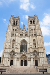 Cathedral of Brussels, Belgium.