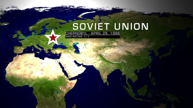 Chernobyl Soviet Union Nuclear Disaster 1986 animation