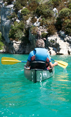 canoe kayak dans les gorges du verdon