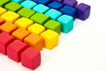Obraz premium colorful cubes