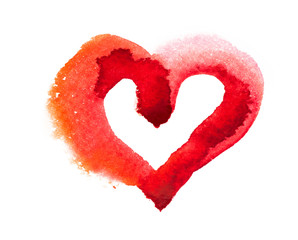 Watercolor Heart