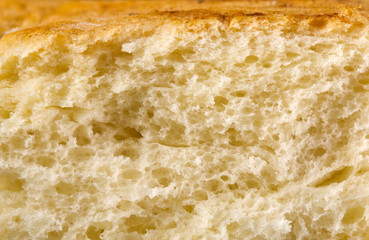 Fresh-baked bread
