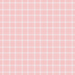 Dainty Baby Pink Plaid