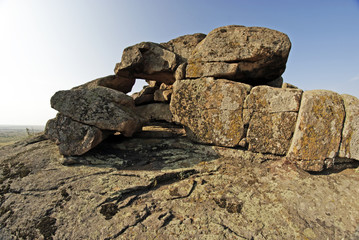 Rock erosion. Weathered. Geological formations